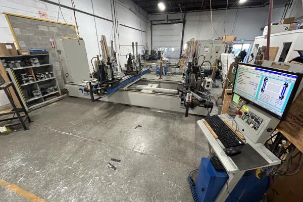 Soudeuse horizontale Sturtz 4 têtes 2005